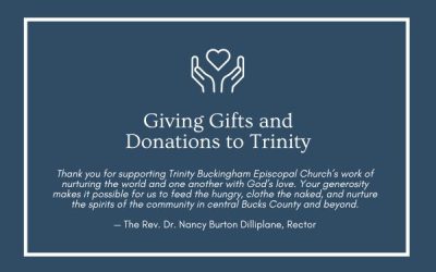 Giving to Trinity